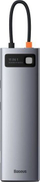 Replikator Baseus Metal Gleam 11in1 Stacion USB-C, i hirtë