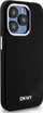 Mbështjellës telefoni DKNY Liquid Silicone Small Metal Logo MagSafe për iPhone 14 Pro, silikon, i zi