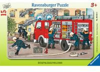 Puzzle Ravensburger My Fire Engine, 15 pjesë, për kalamaj
