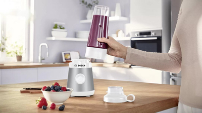Blender Bosch MMB2111T, 0.8 L, i argjendtë