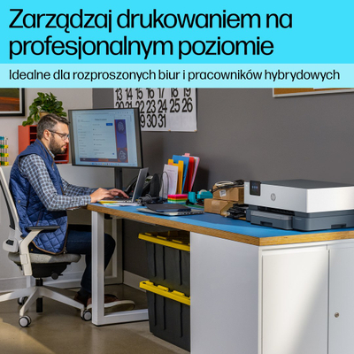 Printer HP OfficeJet Pro 9110b, A4, bardhë e zi