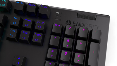 Tastierë Endorfy Omnis Red, Kailh Red, US, e zezë