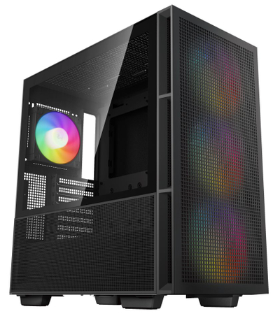 Kase Deepcool CH560 / MidT, e zezë