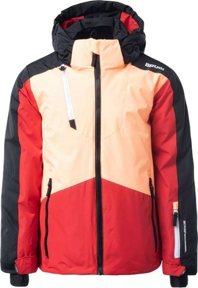 Jub skish për kalamoj Brugi Jacket 1AJD Jr, që s’e kap uji, me kapuç që hiqet, me shumë ngjyra