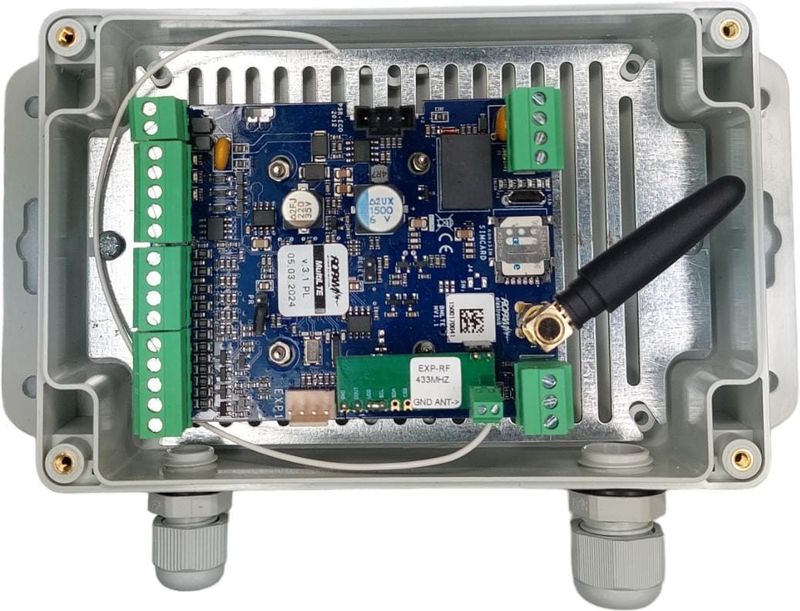 Kuti metalike alarmi Ropam O-R2D, për BasicGSM 2 MultiGSM 2, gri
