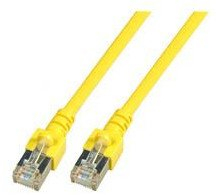 Kabllo rrjeti EFB Elektronik RJ45 Cat.5e, 3m, SF/UTP, e verdhë