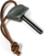 Shkëndijues zëvendësues Light My Fire FireSteel për FireKnife Bio, 60mm, bioplastikë me fibra kokosi, jeshile Sage