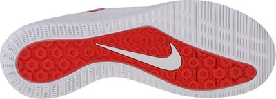 Atlete sportive Nike Air Zoom Hyperace 2, Zoom Air, taban gome, të bardha me të kuqe