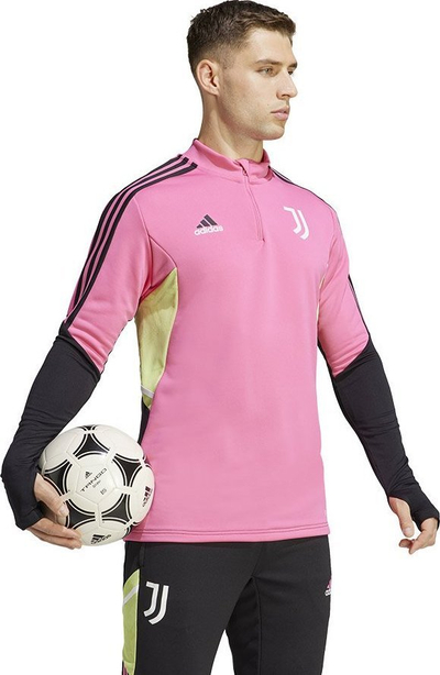 Bluza stërvitje Adidas Juventus Turin Condivo 22 23, me teknologji AEROREADY, 100% fibra të ricikluara