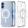 Kapak telefoni Spigen Ultra Hybrid MagSafe për iPhone 17, transparent, i bardhë
