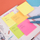 Deli Postit 76X76 100Fl Neon Mix A02602 1/12