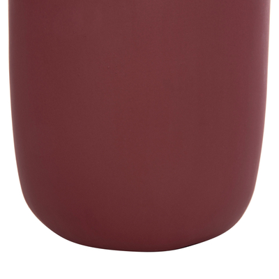 Vazë dekorative tavoline Lennox HM4675.06S, terrakotë, 18x33 cm, ngjyrë maroon