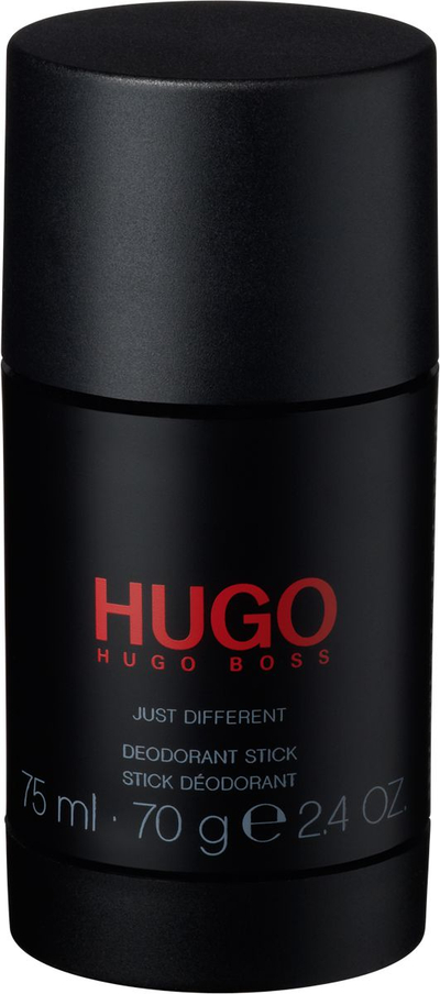 Deodorant stick Hugo Boss Just Different, 75g, për burra, i zi
