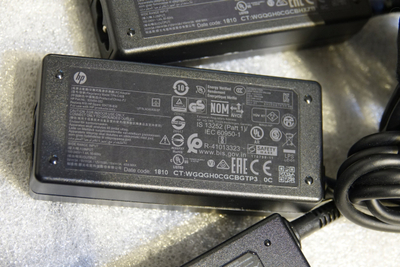 Karikues HP 45W USB C AC Adapter, origjinal, i zi