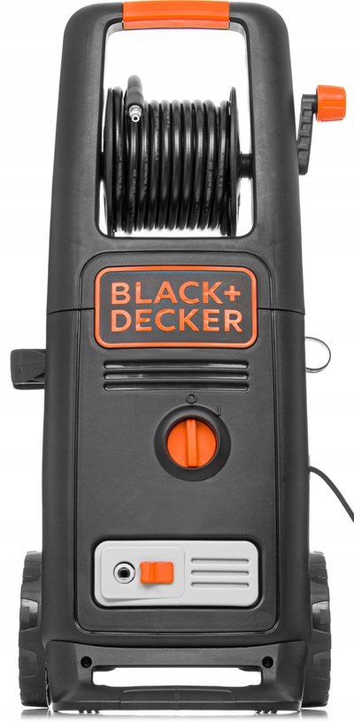 Lavatriçe presioni Black+Decker 2200PE, 2200W, 150 bar, portokalli e zezë