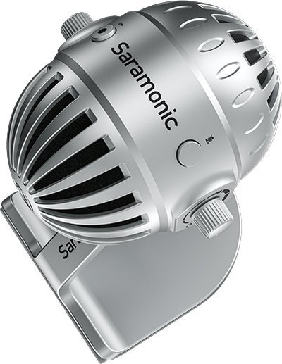 Mikrofon USB Saramonic MTV550 SR3235, 24bit 48kHz, për podcast dhe streaming, i zi