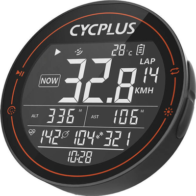Kompjuter biçiklete Wahoo Cycplus M2, GPS, Bluetooth ANT+, i zi