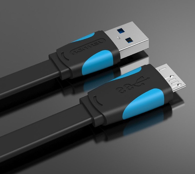 Kabllo USB Vention USB 3.0 në Micro USB-B, 1.5m, USB 3.2 Gen 1, e zezë