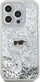 Mbrojtëse telefoni Karl Lagerfeld Liquid Glitter Karl Head, për iPhone 15 Pro Max, MagSafe, transparente