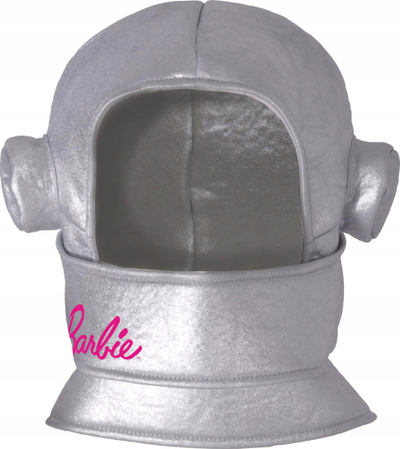 Kostum karnavalesh Ciao Barbie Astronaut, vajza 4-5 vjeç, jumpsuit me helmetë, i bardhë me rozë