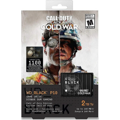 WD Black P10 Disk Hard 2TB për PS & XBOX