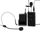 Сет безжични микрофони Мозос MIC-UHF-SET, 16 UHF канали, 30Hz-18kHz, црн