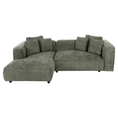 Divan këndor Grace 252×105–160×70–90 cm (HM3280.05L), gjelbër