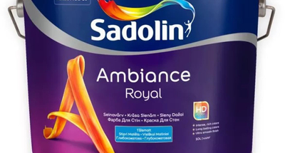 Bojë murale Sadolin Ambiance Royal BW, 2.5L, full matt, e bardhë
