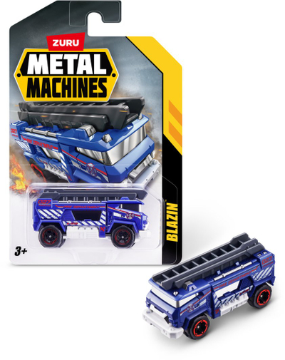 Lodër veturë metalike Roger Metal Machines S1 6708, die cast, për fëmijë 3+, shumëngjyrëshe