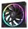 Ventilatorë PC Deepcool FL12 3 in 1, 120mm, ARGB, 4 pin PWM, të zinj