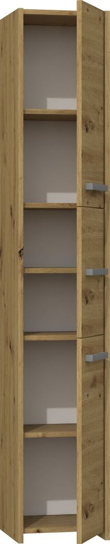 Dolap banjoje Topeshop MALWA S33, i lartë, artisan oak