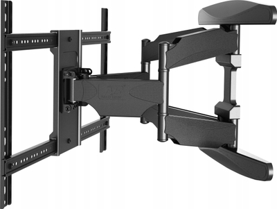 Mbajtëse muri TV Fiber Mounts North Bayou P65, 40" 85", 68 kg, e zezë