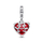 Aksesor për byzylyk Pandora Mickey Minnie Mouse Disney792522C01, i kuq/i argjendtë