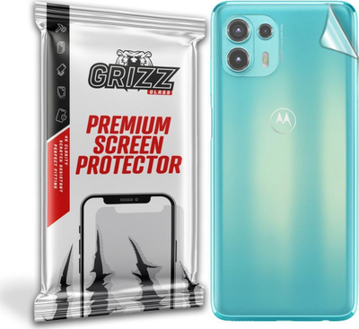 Film mbrojtës mbrapa GrizzGlass për Motorola Moto Edge 20 Lite, SatinSkin, transparent