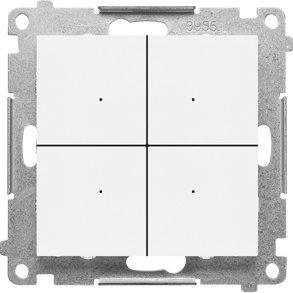 Паметен контролер Simon 55 Go Wifi Control, WIFI контрола, мат бел