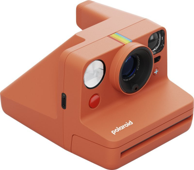 Фотоапарат Polaroid Now Plus Generation 3 i Type, инстант, корална боја