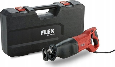 Sharë reciproke Flex RS13-32, 1300W, 230V, e kuqe me të zezë