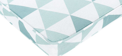 Set jastëkësh për karrige kopshti TOLVE, 6 copë, 39 x 31 cm, blu e çelët