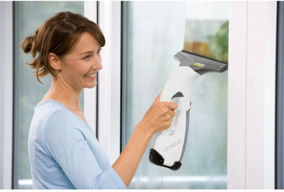 Перач за прозорци Kärcher WV 71 Plus, електричен, жолт