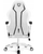 Karrige lojërash Diablo Chairs X-One 2.0 Normal, lëkurë eco, e bardhë