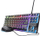 Set tastiere dhe mausi Trust GXT 798W, RGB, me kabllo USB, i zi