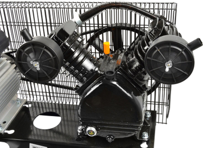 Компресор за воздух со масло, 200L, трофазен 400V, 490 L/min, 10 bar