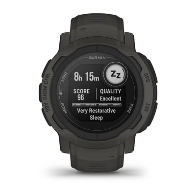 Ore inteligjente Garmin Instinct 2, GPS, 45mm, grafit