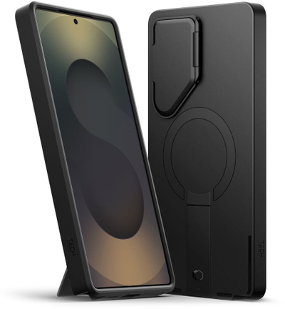 Футрола за телефон Tech-Protect Kevlar Aura MagSafe, Samsung Galaxy S25 Ultra, црна портокалова