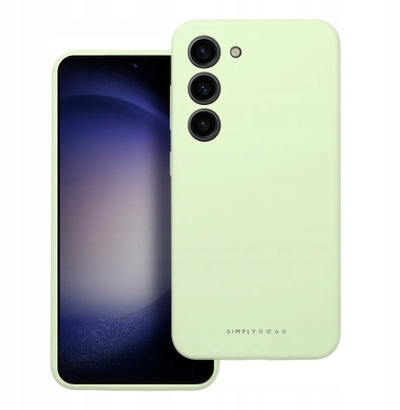 Maskë telefoni ROAR Cloud Skin Samsung S25 Ultra 5G, silikon, jeshile e çelët