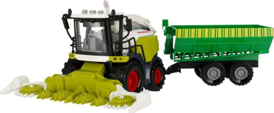 Lodër kombajnë Mega Creative My Ranch, me rimorkio 36 cm, me drita edhe zëra, shumëngjyrëshe