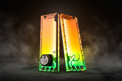 Kombinim pompë-rezervuar EK Water Blocks EK Quantum Kinetic3 FLT 360 D RGB, D5, Plexi i tejdukshëm