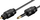 Kabllo audio optike Wentronic Goobay AVK 224-0100, Mini-TOSLINK në TOSLINK, 1 m, e zezë