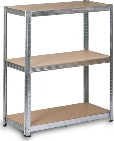 Humberg HR-814 Метален Рафт за Складирање, 222 x 90 x 40 cm