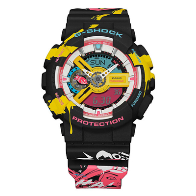 Orë dore për meshkuj Casio G-Shock Classic, shumëngjyrëshe